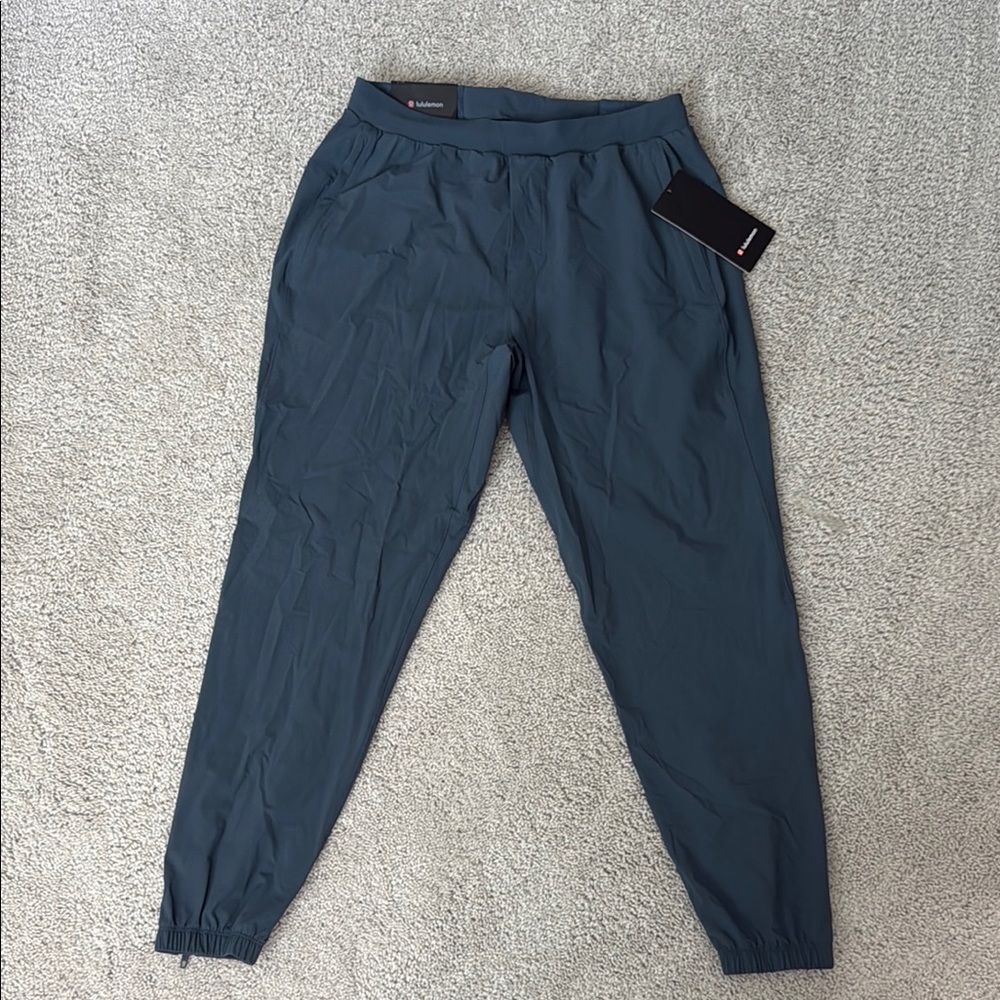 NWT Lululemon Surge Joggers in Iron Blue